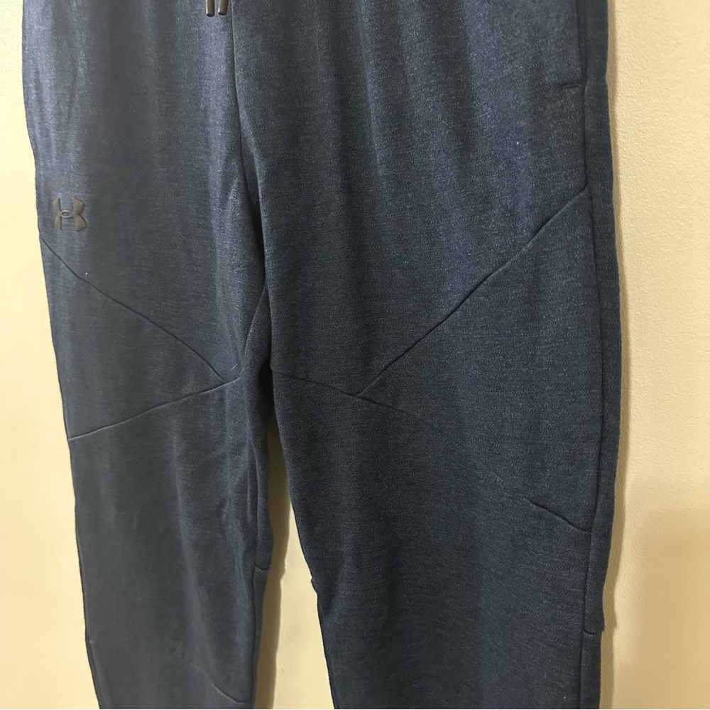 Under Armour Double Knit Heavyweight Jogger Sweatpants‎ Blue Men’s size Medium - Picture 4 of 7